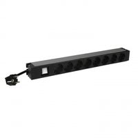 Middle Atlantic Products 646823 Stromverteilereinheit (PDU) 8 AC-Ausgänge 1U Schwarz