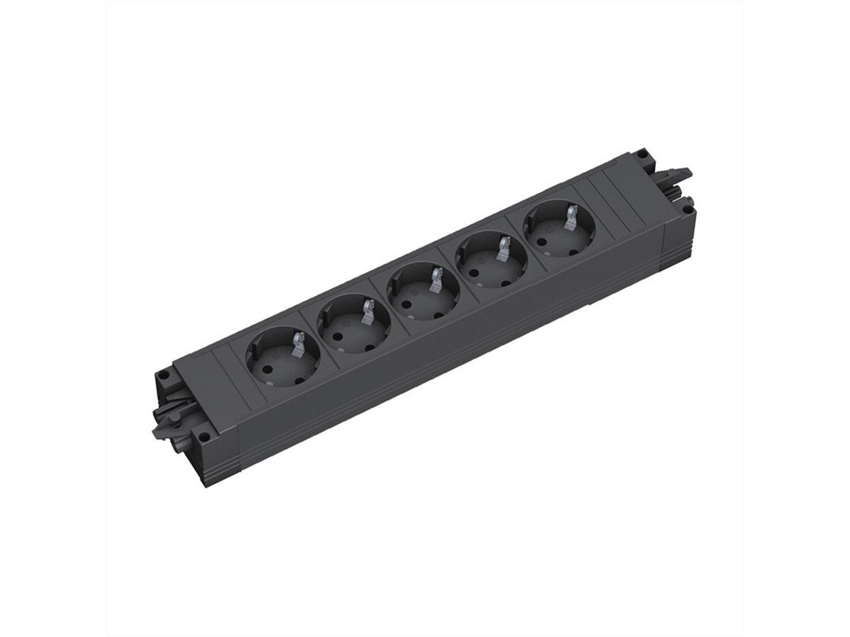 BACHMANN STEP BASE 5x contact de protection, noir