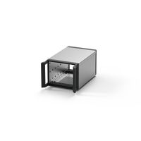 SCHROFF RatiopacPRO Coffret 19", blindage rétrofitable avec poignées, 3 U, 28 CV, 315 mm