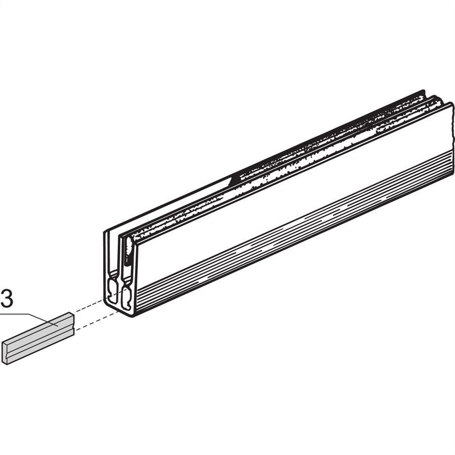 Bloc isolant SCHROFF pour jeu de barres raccourci, 1 ou 2 pôles