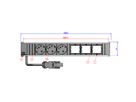BACHMANN CONI Large 3x contact de protection 3x ABD