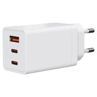 Steffen Adaptateur de charge GaN 67W, 1xUSB-A + 2xUSB-C max. 5,85A blanc