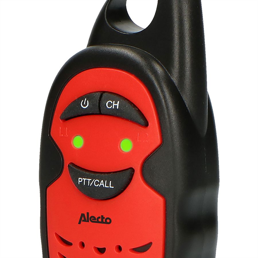 Talkie-walkie Alecto FR-05RD, Rouge/Noir