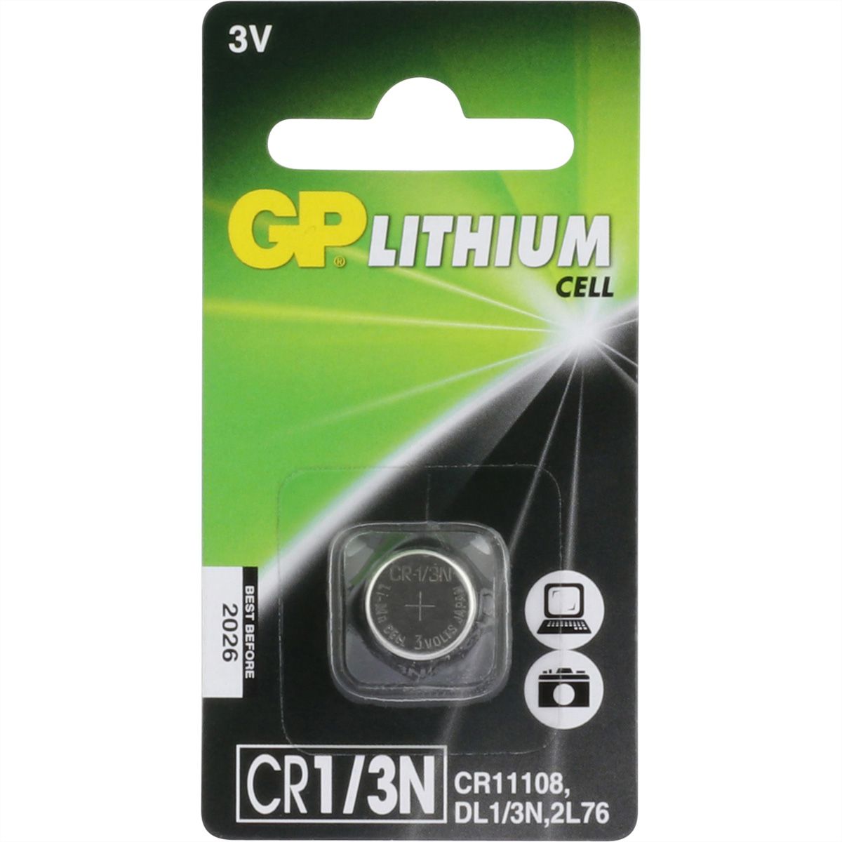 GP Batteries Lithium CR1/3N 1er Blister