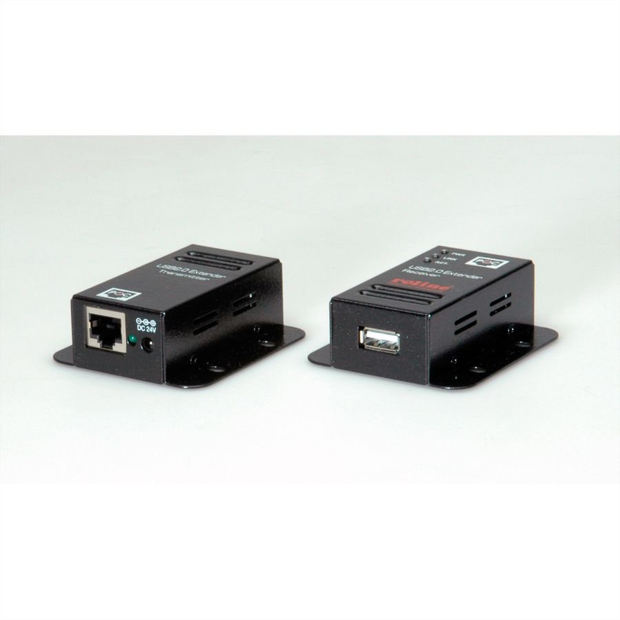 ROLINE Rallonge USB 2.0 à partir de RJ45, 1x USB, max. 50m