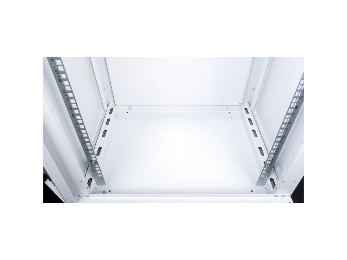 ROLINE 19-Zoll Wandgehäuse Basic Plus 18HE, 600x450 BxT grau