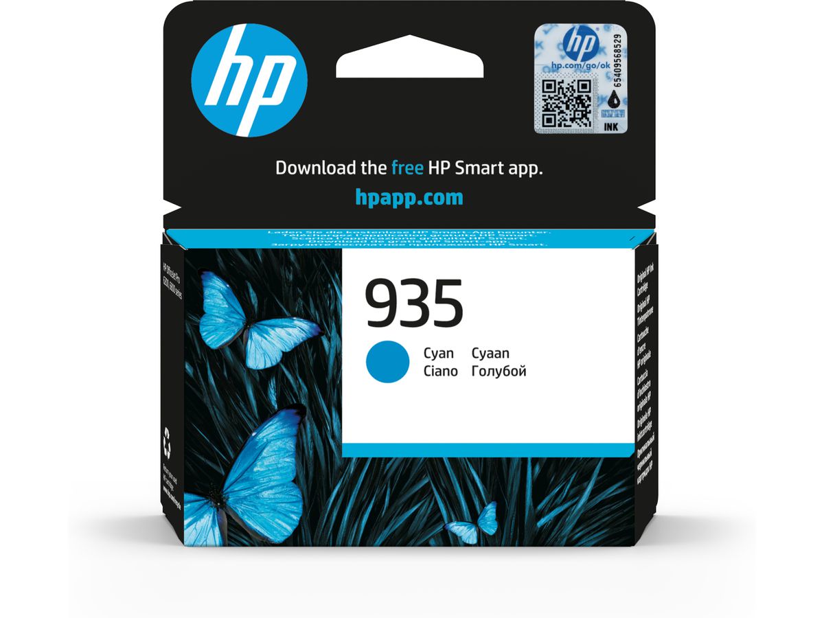 HP 935 Cyan Original Druckerpatrone