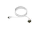 BACHMANN AC230V Câble prolongateur, prises type 2P+T allemand, blanc, 7,5 m