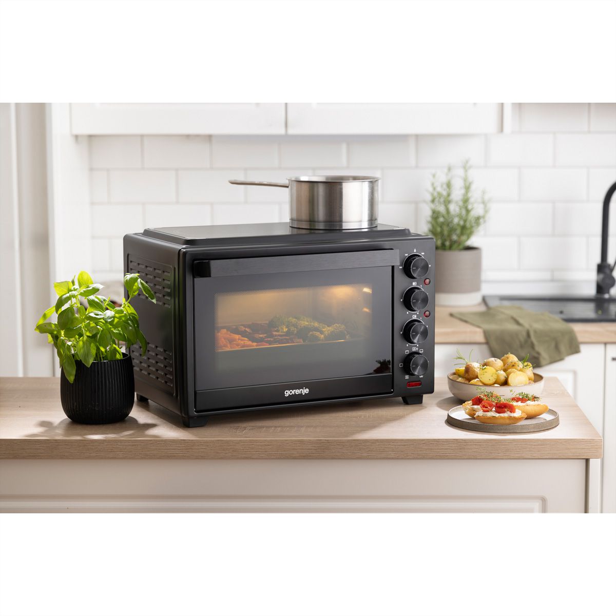 Gorenje Mini Ofen OM38GBC, Mini Ofen, 38L, 3500W