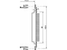 SCHROFF Z-Schiene für Steckverbinder nach EN 60603-2 (DIN 41612) - Z-SCHIENE 20TE F.DIN41612