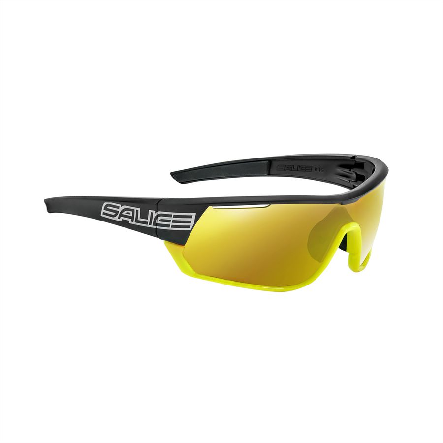 Salice Occhiali Sportbrille 016RWX, Black-Yellow / RW Yellow