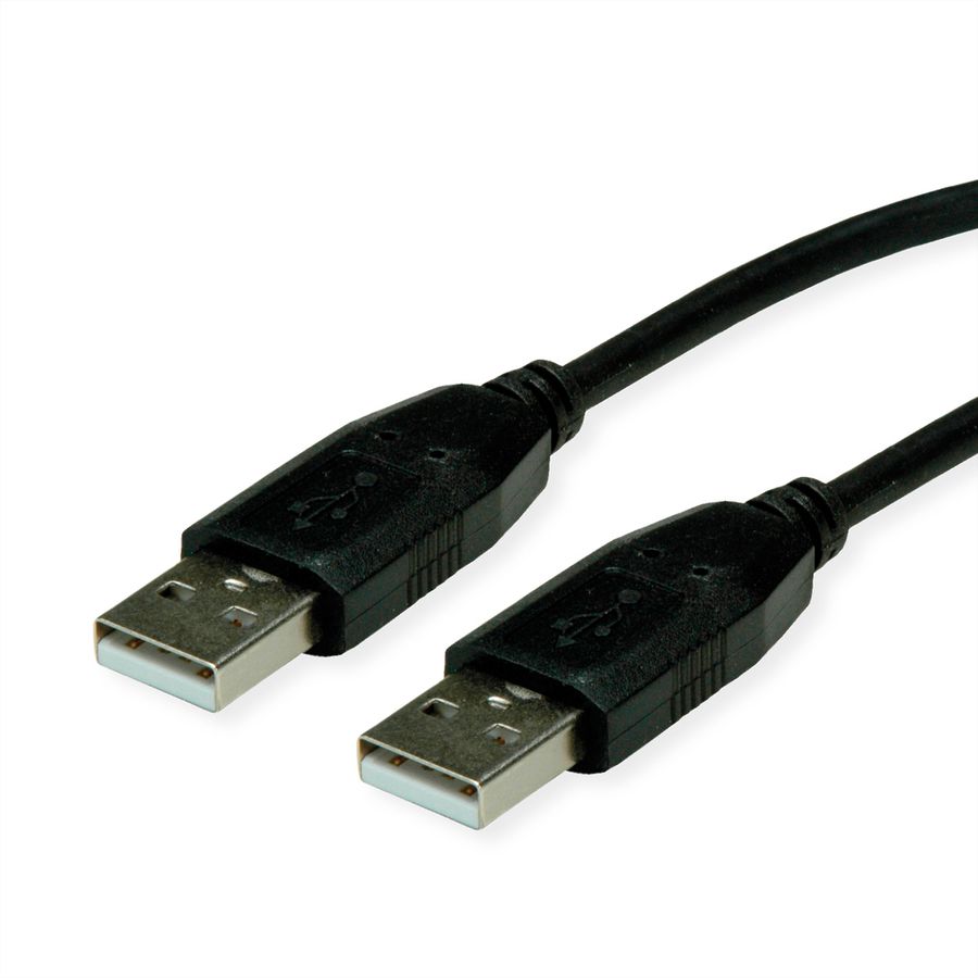BACHMANN Câble USB 2.0 Type A-A, noir, 3 m