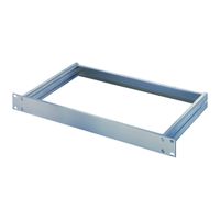 Kit de base pour châssis MultipacPRO 19" SCHROFF, 1 U, profondeur 340 mm