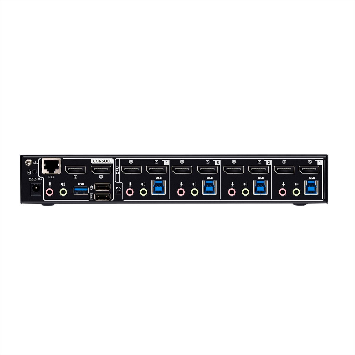 ATEN CS1944DPA Commutateur KVMP à 4 ports USB 3.0, DisplayPort 8K, double écran