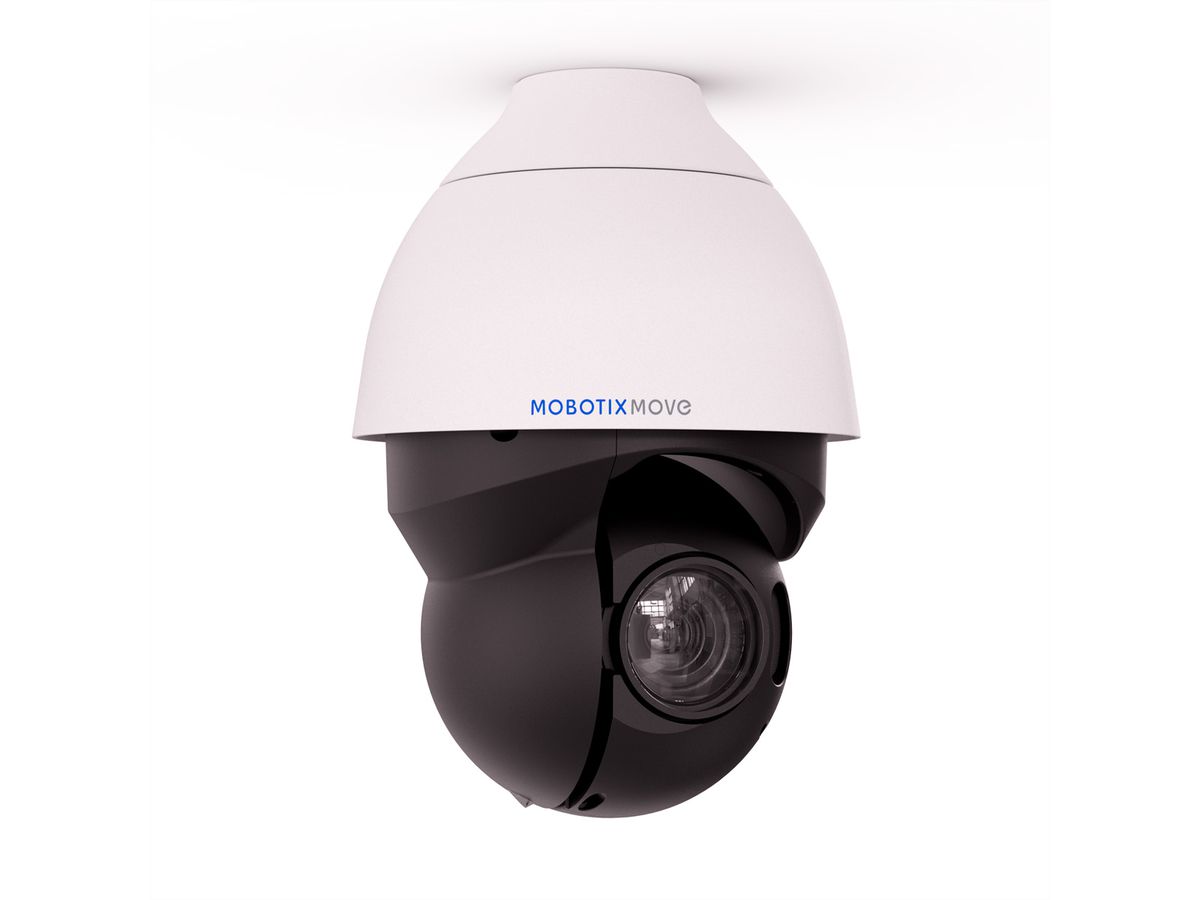 MOBOTIX MOVE SpeedDome 8 MP, 31x, LiDAR Focus, 2-62°, IR-LED jusqu'à 300m