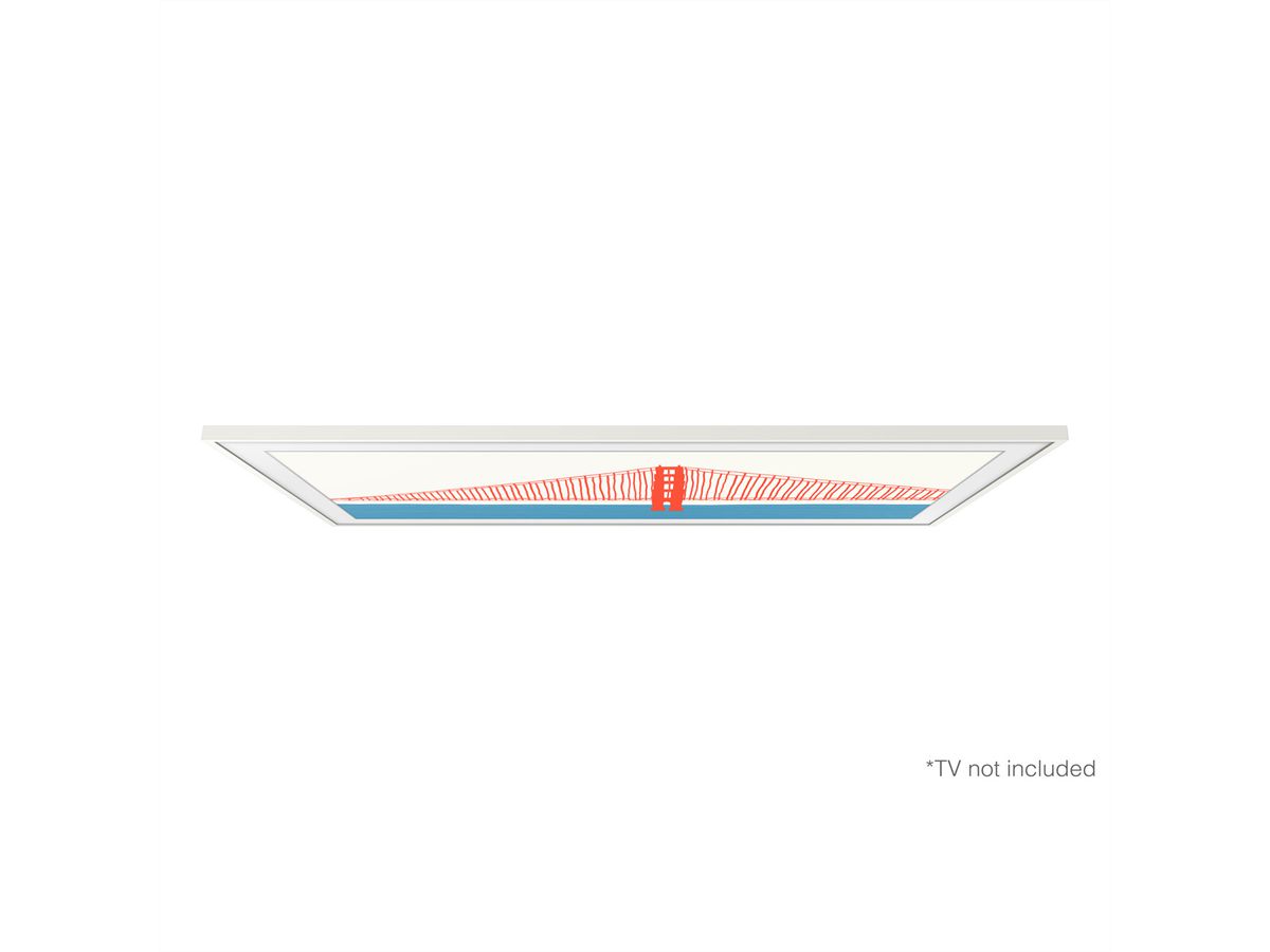 **DEMO**Cadre interchangeable Samsung à cadre 5.0, cadre 65’’ Teakholz