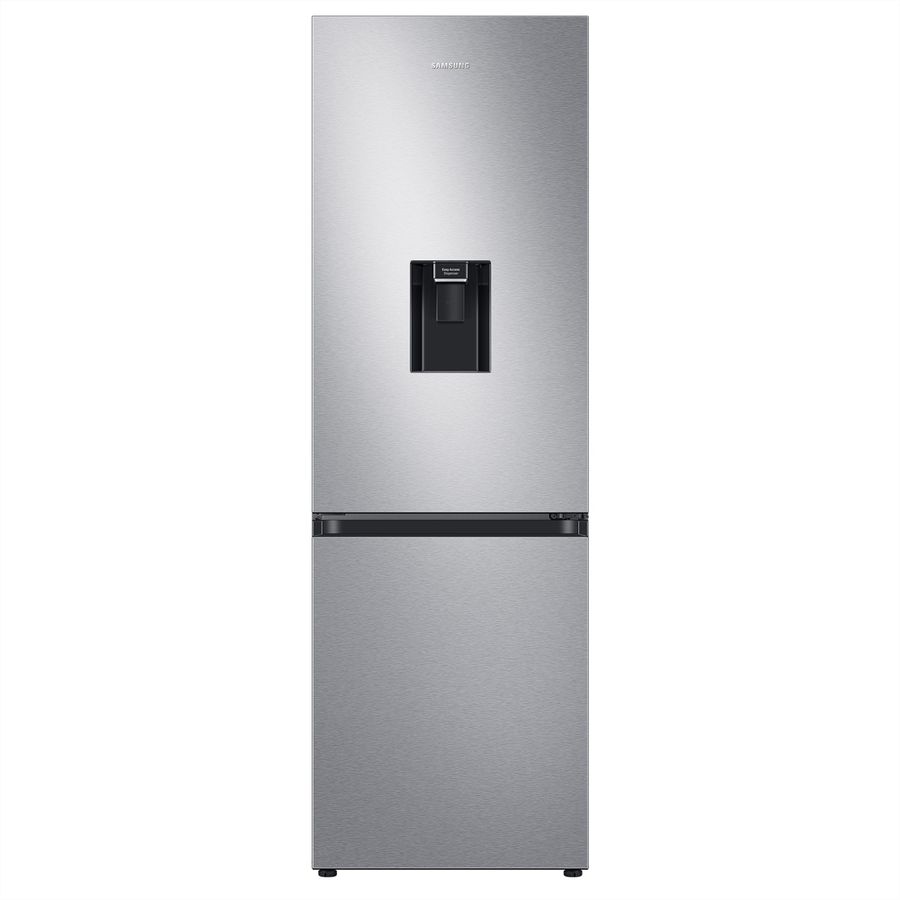 Samsung Kühl-Gefrierkombination RB7300 , 341l, D, WiFi, Silber mit Griffmulde