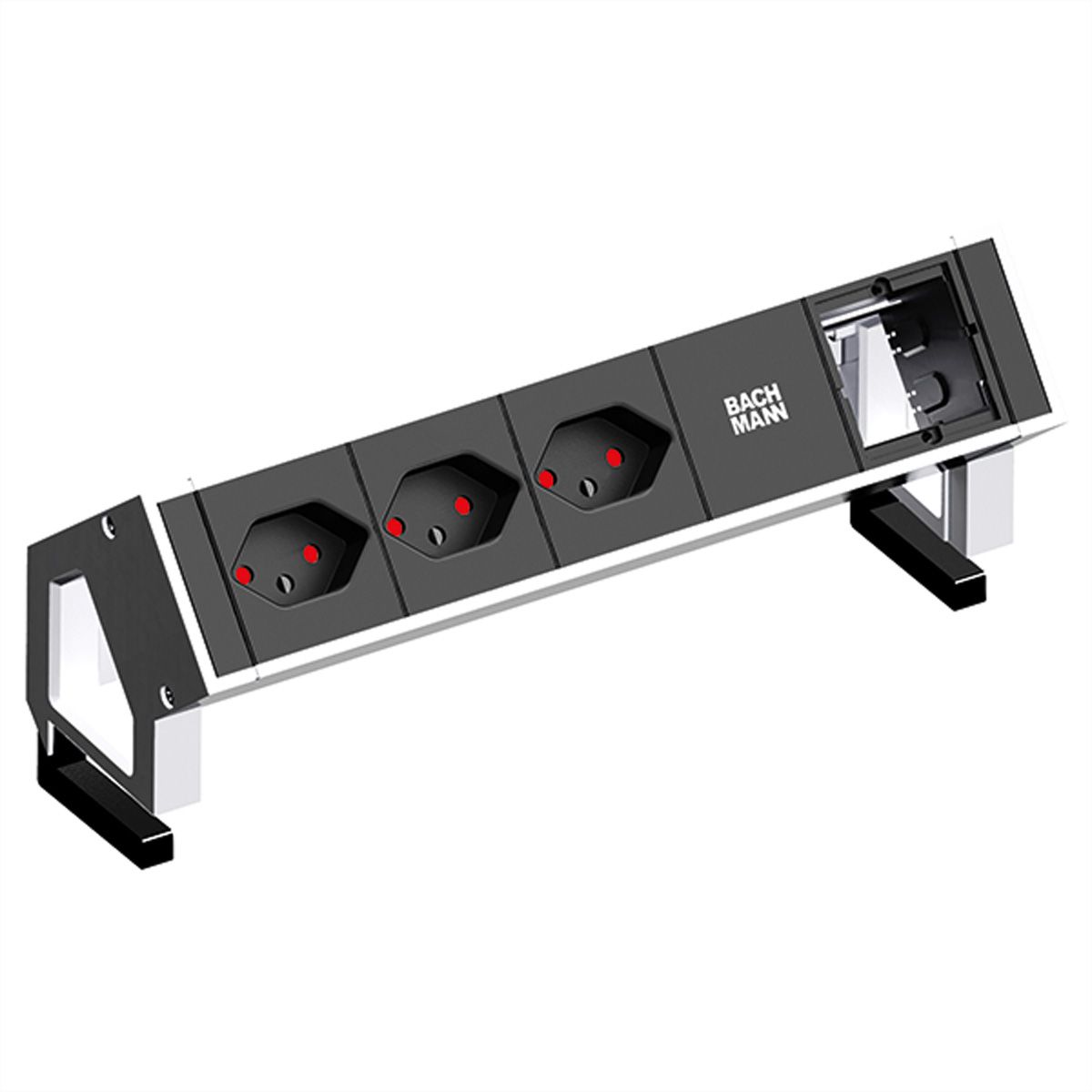 BACHMANN DESK2 3xCH T13 90° 1xCM, SUISSE