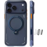 Torras Ostand Q3 Air Case, iPhone 17 Pro, MagSafe, bleu