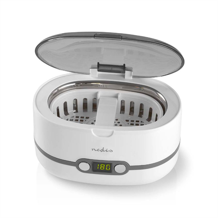 Nedis Ultraschallschmuckreiniger, 230V, 50Hz, weiss