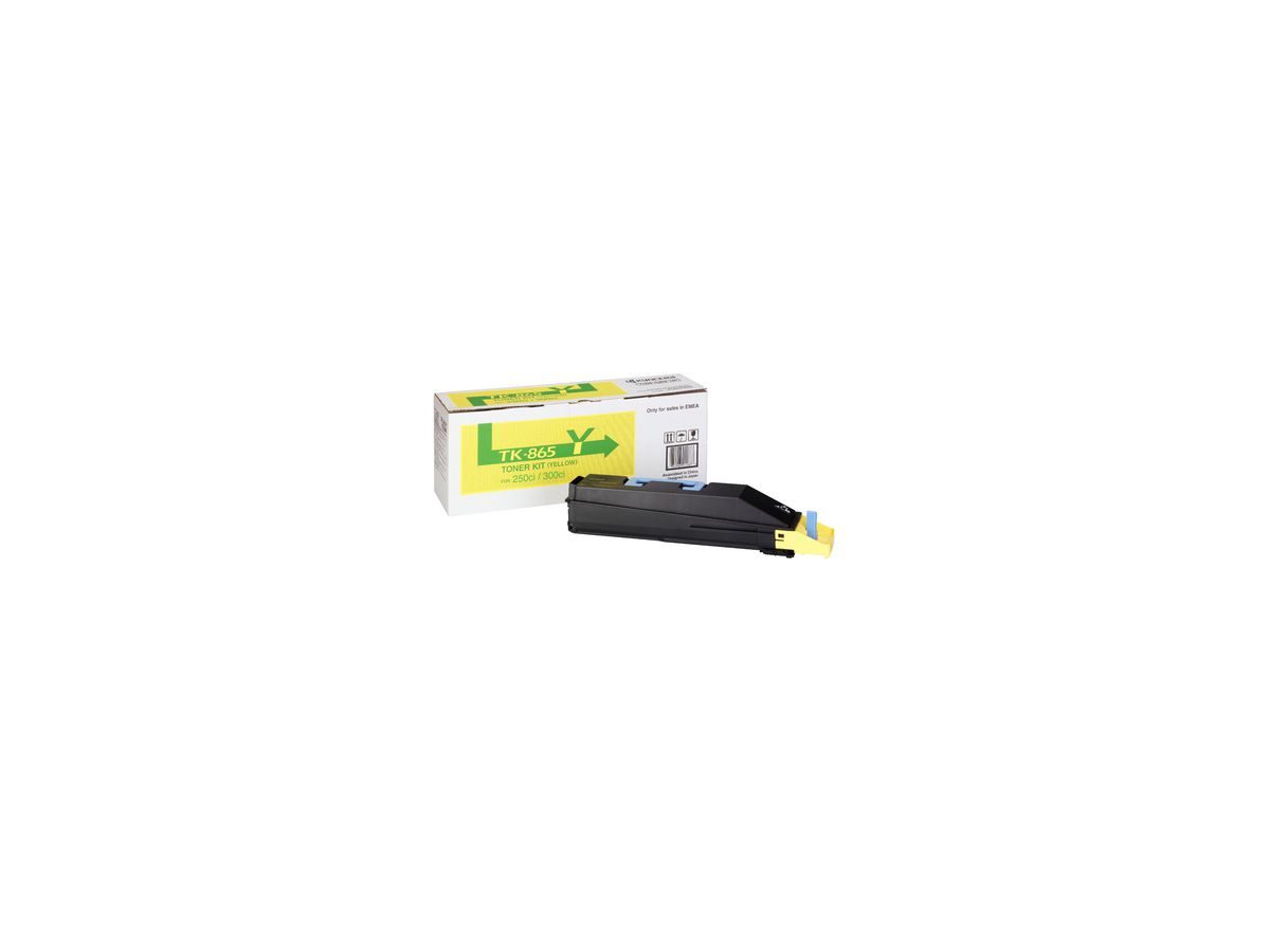 KYOCERA TK-865Y Cartouche de toner 1 pièce(s) Original Jaune