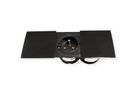 BACHMANN DUE 2x Couverture, mesure p.Ph.3H05VV-F 5G4 CEE 3x32A Lan, noir