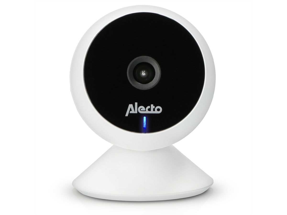 Alecto SMARTBABY5 - Babyphone Wi-Fi avec caméra, Blanc