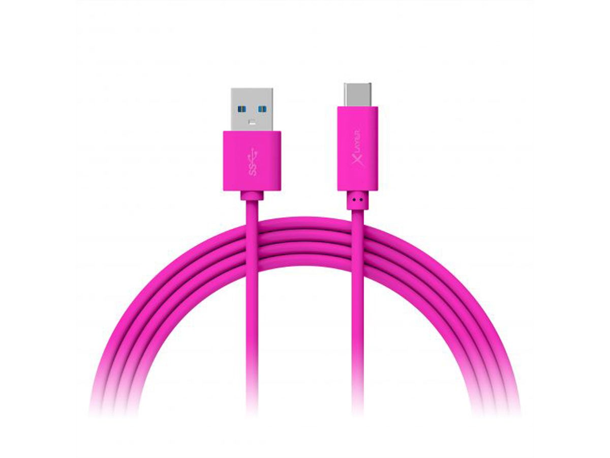 Xlayer USB C to USB, 1m, rose