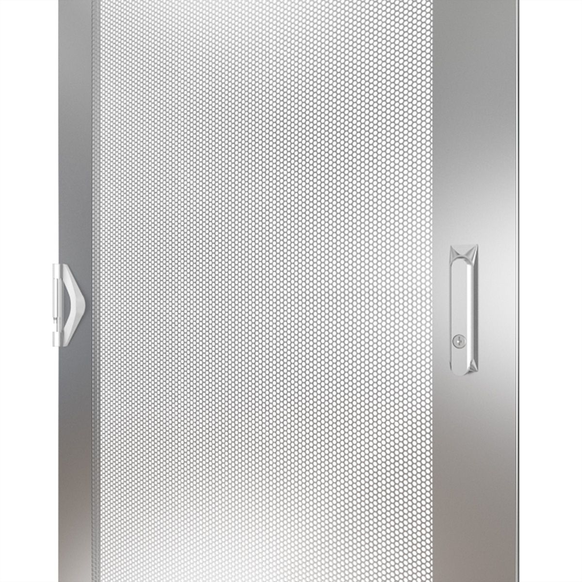 SCHROFF Porte perforée 2450H 600L IP20 fermeture 3 points