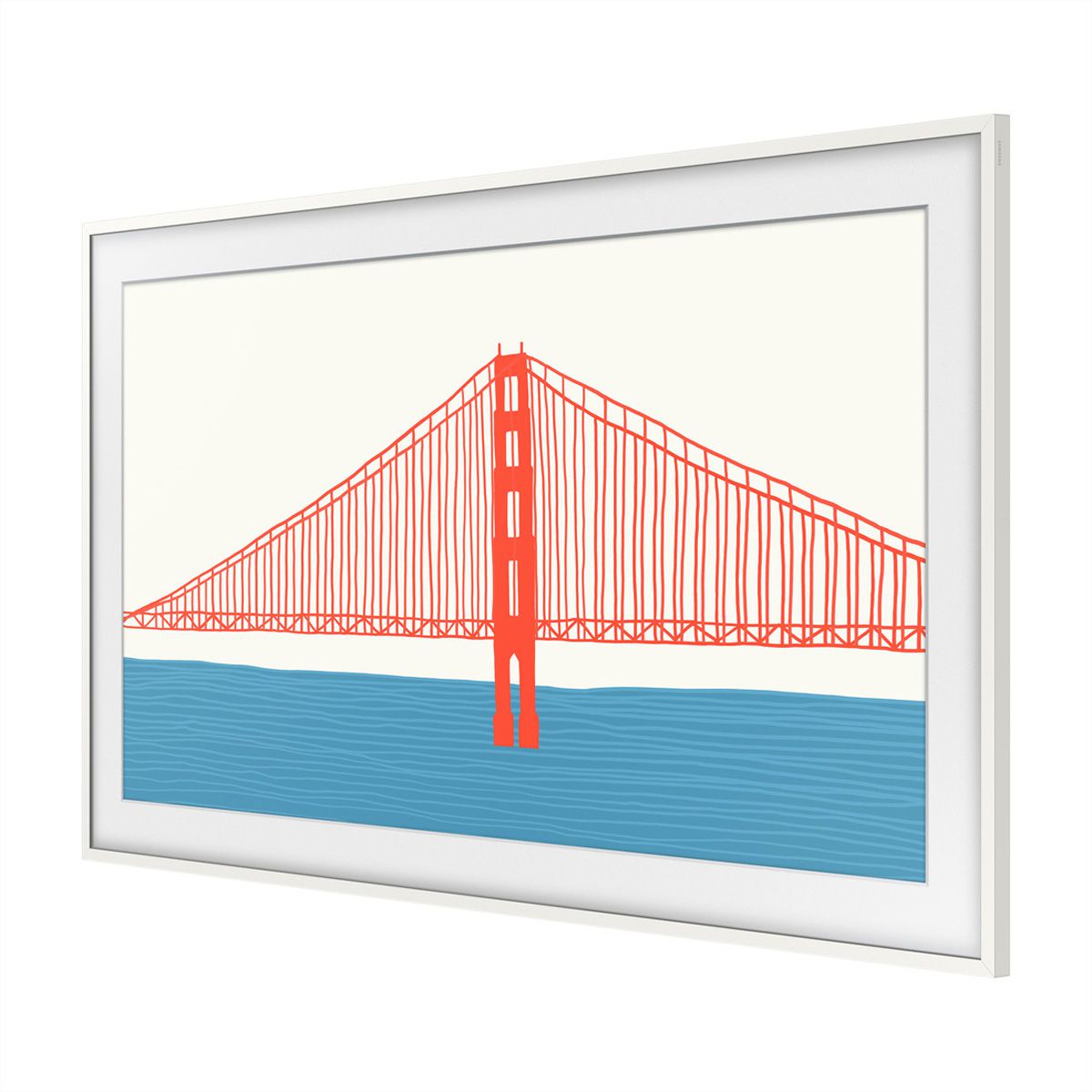 Samsung The Frame Wechselrahmen weiss, 55" 2026