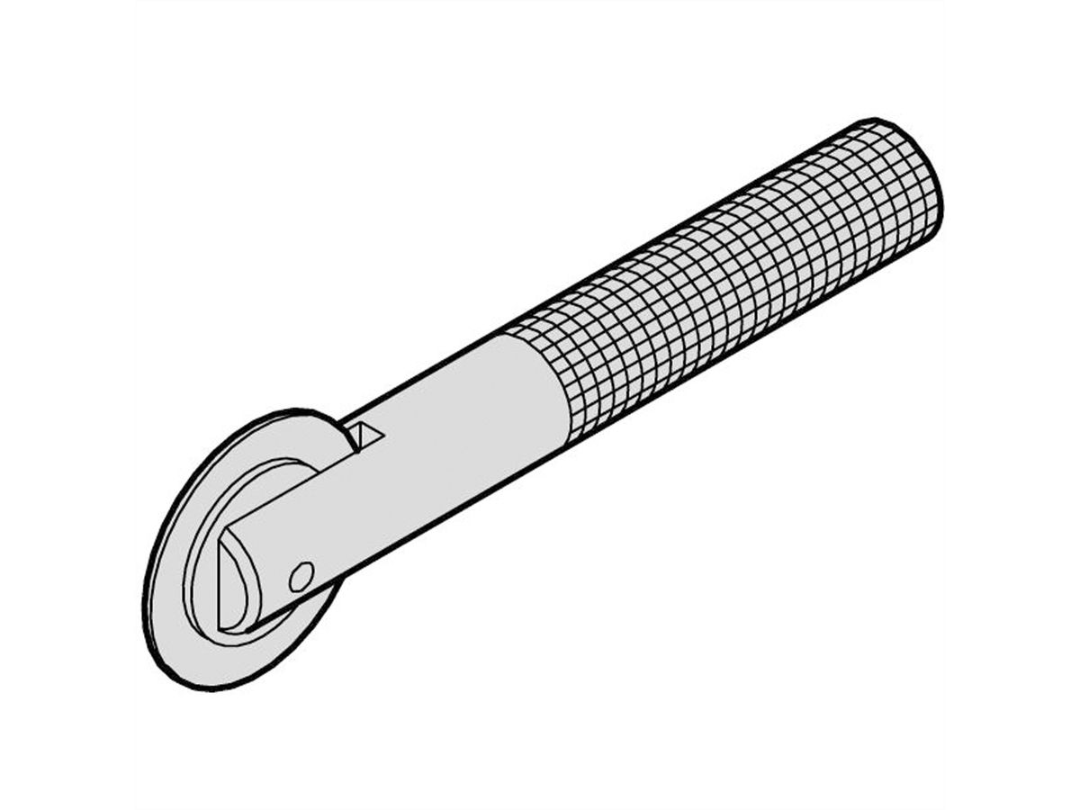 SCHROFF Outil de montage pour rails horizontaux Acier inoxydable Joint CEM