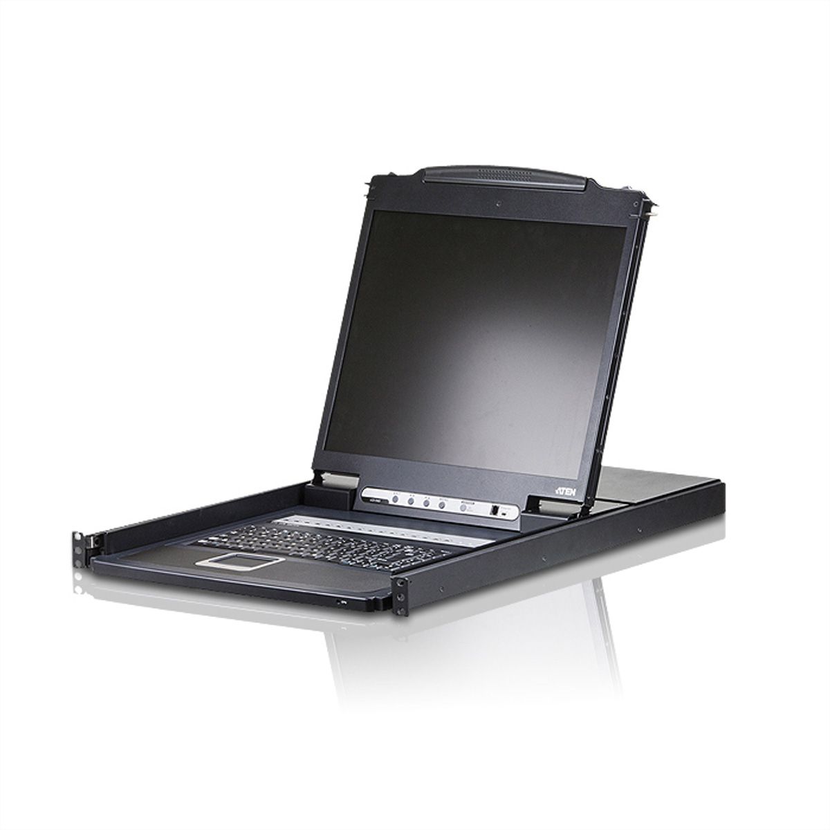 ATEN CL1316N KVM-Switch, 48cm TFT, VGA, PS/2-USB, 16 Port, CH-Layout
