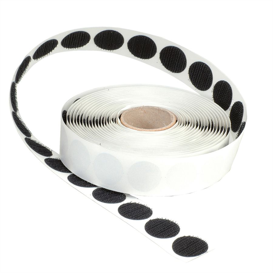 VELCRO® VELCOIN® Pastilles, crampons, L: 5 m / Ø 22mm, 5m