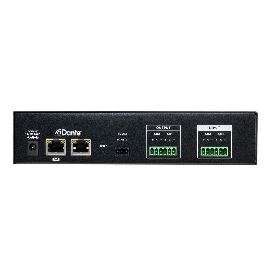ATEN AD202E DSP Mixer 2-CH mit DSP und Dante
