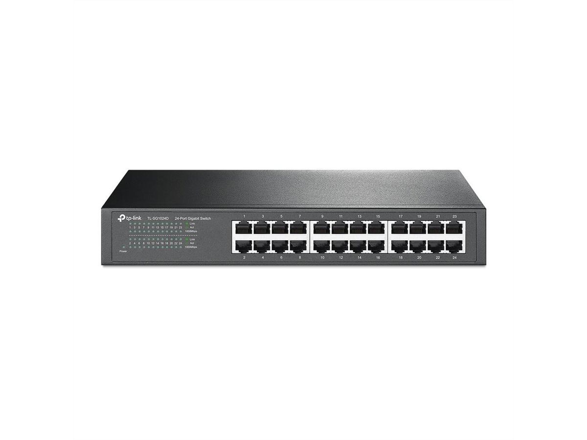 TP-Link TL-SG1024D Switch , 24x Gigabit RJ45