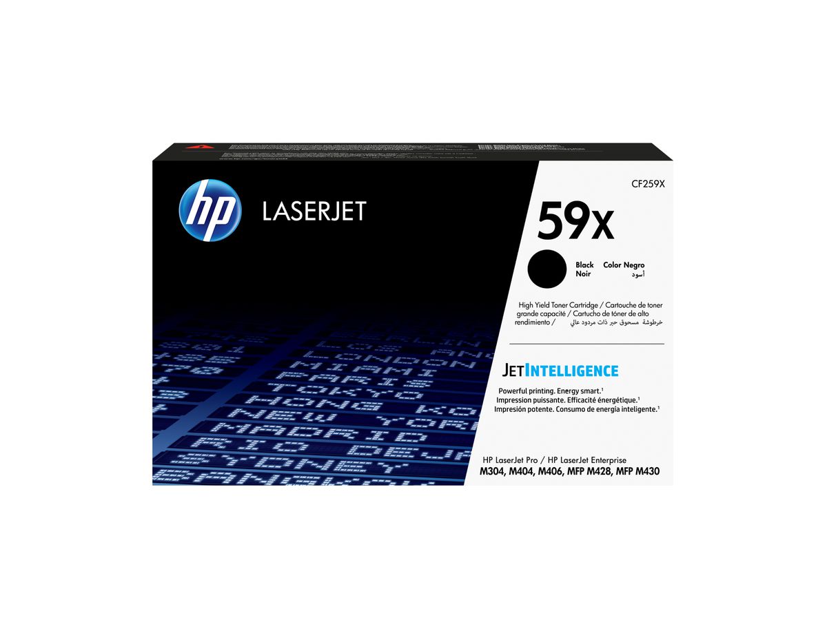 HP 59X Schwarz Original LaserJet Tonerkartusche mit hoher Reichweite
