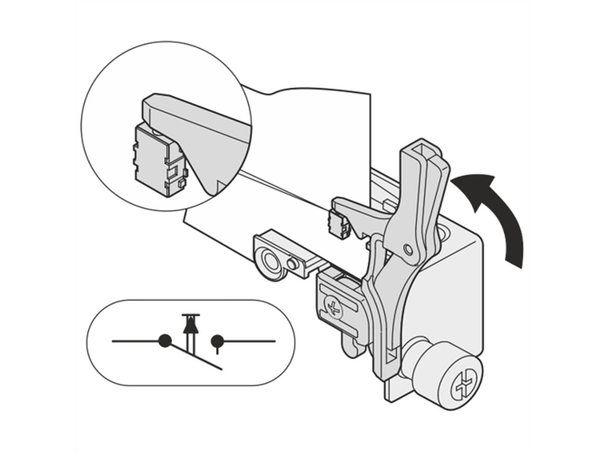 SCHROFF Mikroschalter für Carrier (Mid-size-AdvancedMC-Module) - MICRO SCHALTER SDS001 10STK
