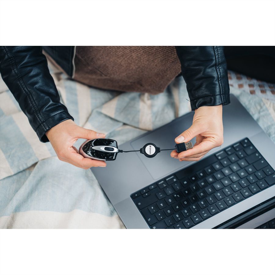 Verbatim Go Mini Travel Mouse Black