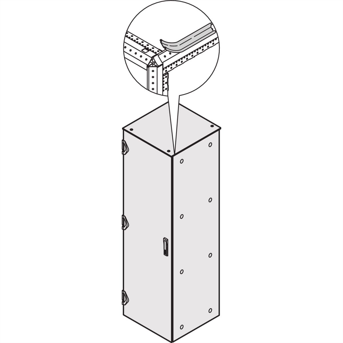 SCHROFF DICHTUNGSSATZ IP55 EN45545