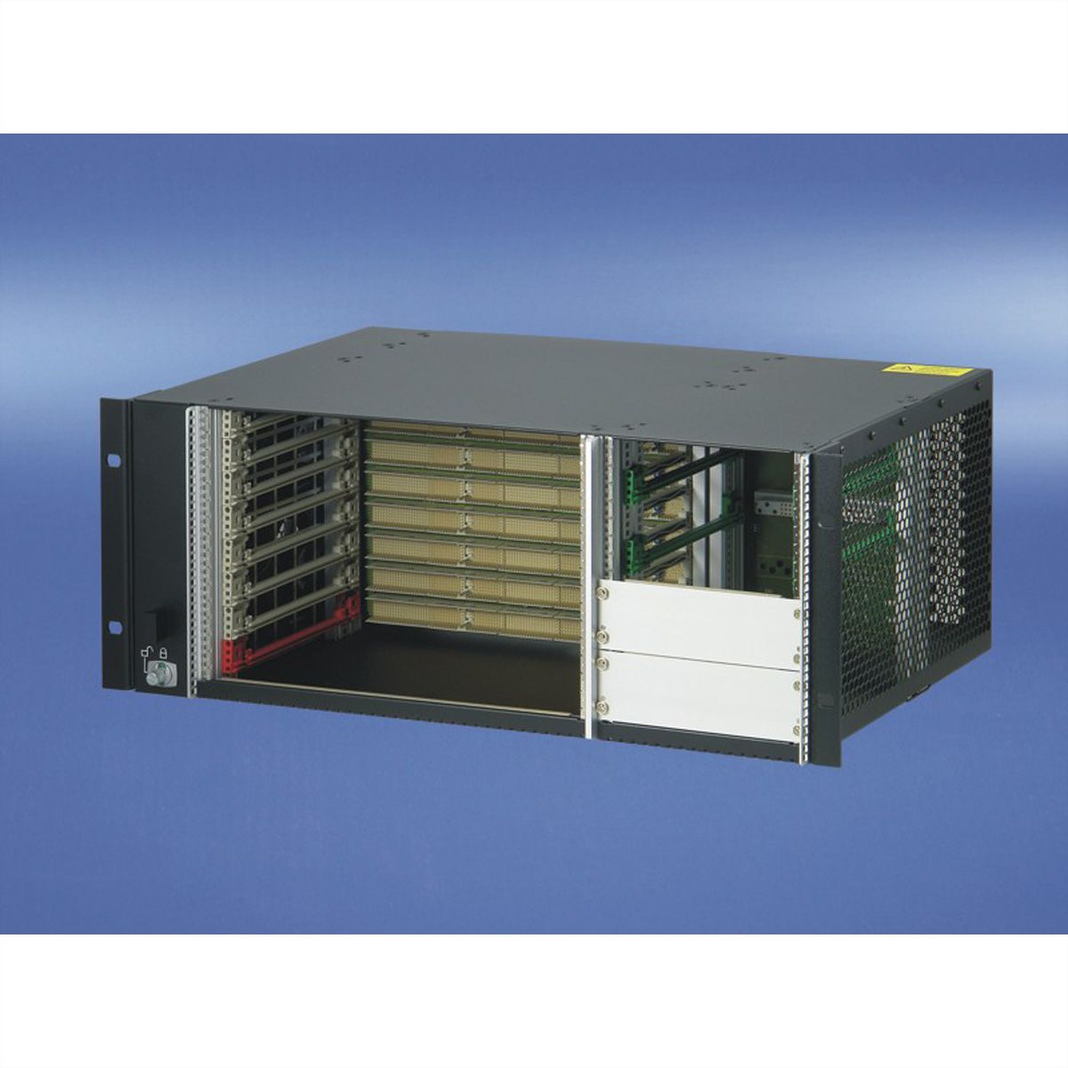 Système CPCI SCHROFF, pour PSU enfichable, horizontal, 4 U, 8 slots