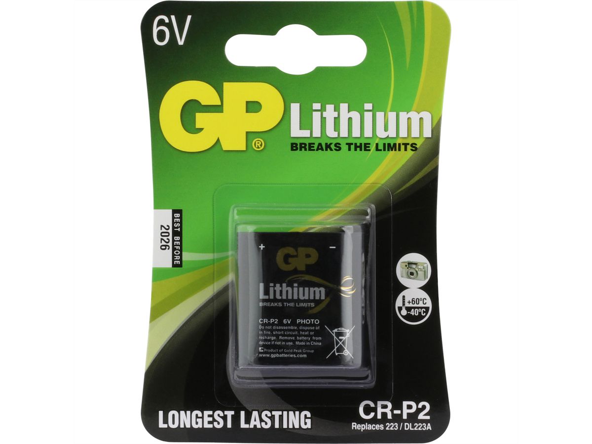 GP Batteries Lithium CRP2 1er Blister