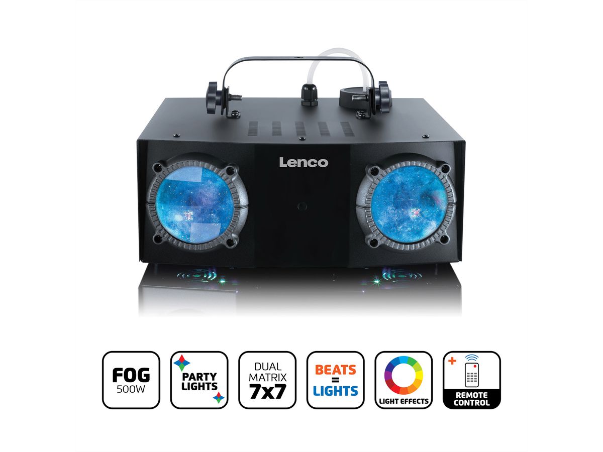 Lenco Party Light LFM-110BK, schwarz