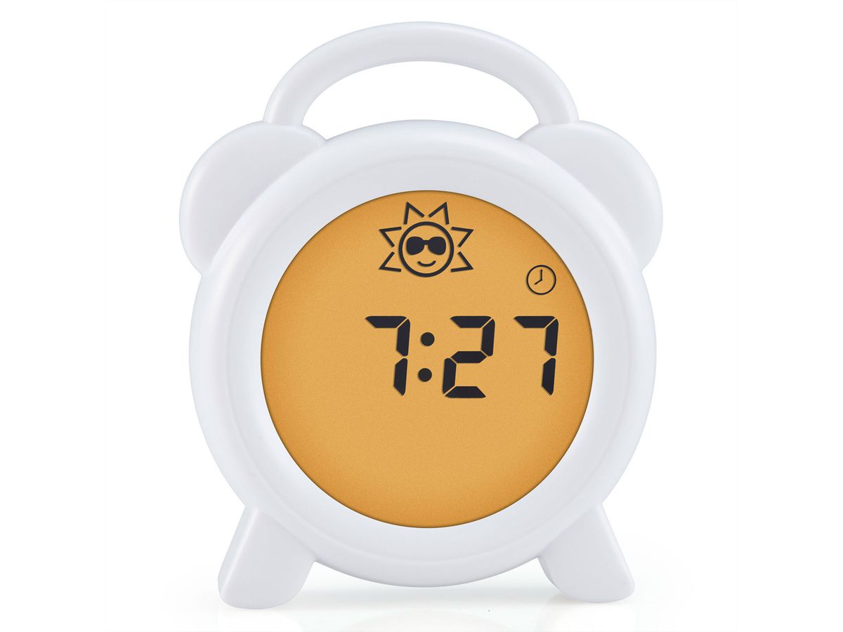 Alecto Baby entraîneur de sommeil veilleuse et réveil BC-100, Blanc