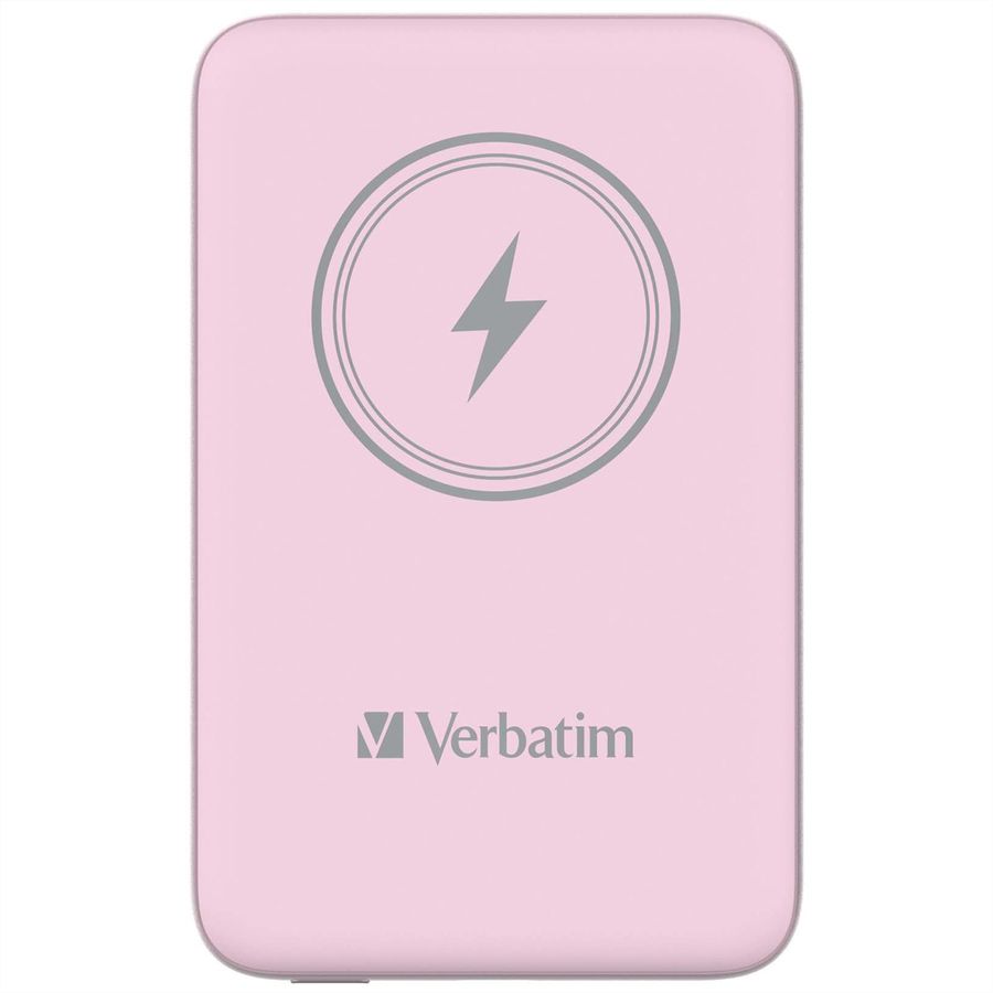 Verbatim Powerbank 10000 mAh Pink, 15W, PD20W, USB-C