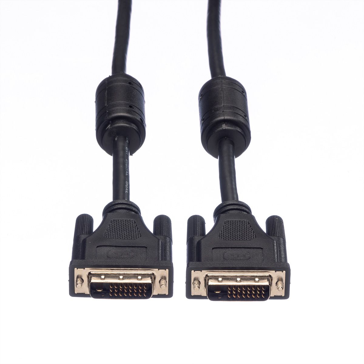 ROLINE Câble DVI pour écran, M-M, (24+1) dual link, 2 m