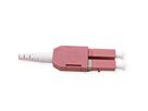 ROLINE Cordon FO 50/125µm OM4, LC/LC, LSOH, UNIBOOT, violet, 2 m