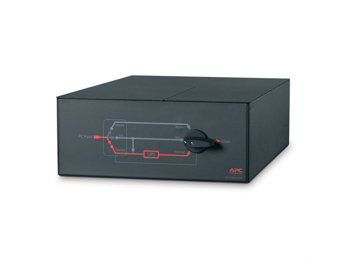 APC SBP10KRMI4U Service Bypass, 7.5kVA / 10kVA