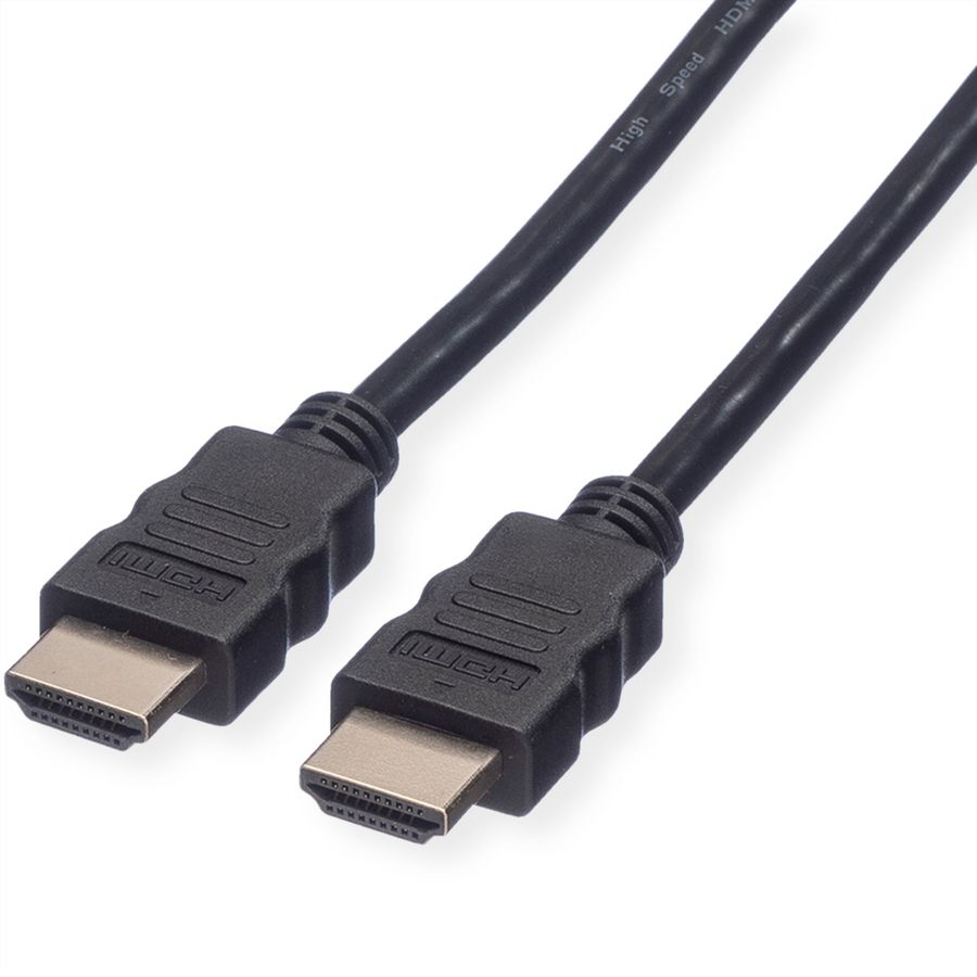 VALUE 4K HDMI Ultra HD Kabel mit Ethernet, ST/ST, schwarz, 2 m