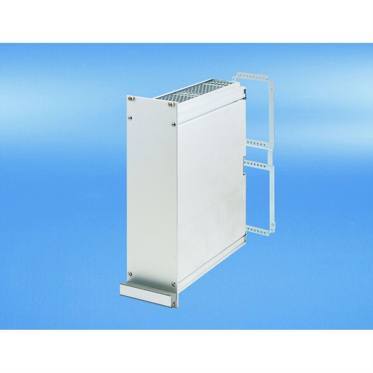 SCHROFF Unité enfichable de type cadre PRO Kit, non blindé, perforé, connecteurs multiples, 6 U, 14 HP, 167 mm