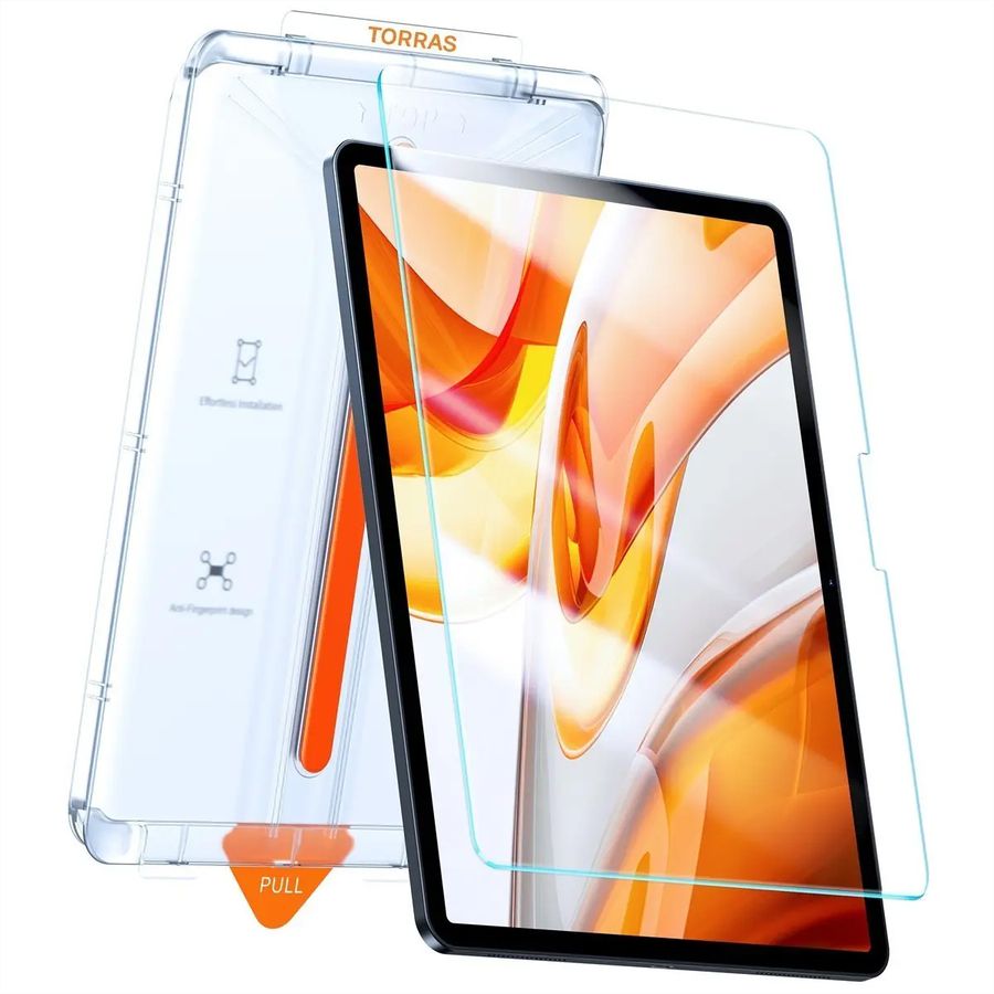 Torras Install Master protection d'écran, iPad Pro 11 2024, transparent